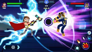 Super Stickman Fighting Battle Screenshot 0