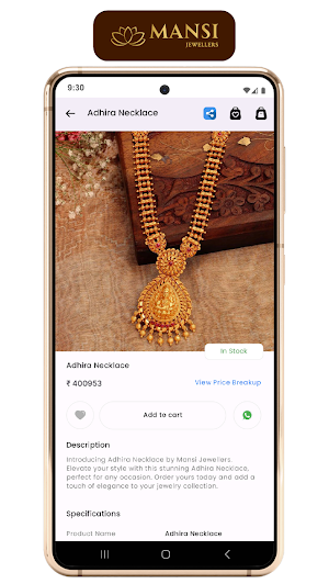 Mansi Jewellers Screenshot 2
