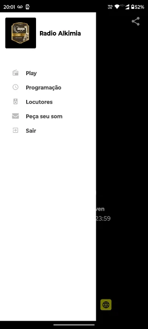 Rádio Alkimia Screenshot 1