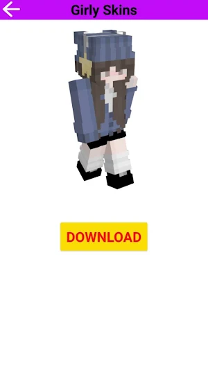 Girly Skins For Minecraft Screenshot 2