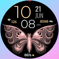 PW65 Digital Flower Butterfly