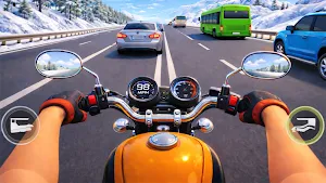 Moto Traffic Rider 3D Rush Screenshot 3