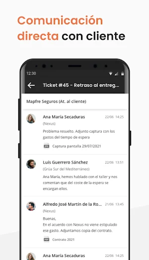 Nexus mobile Screenshot 1