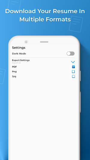 Modern CV Maker : CV Maker Screenshot 3