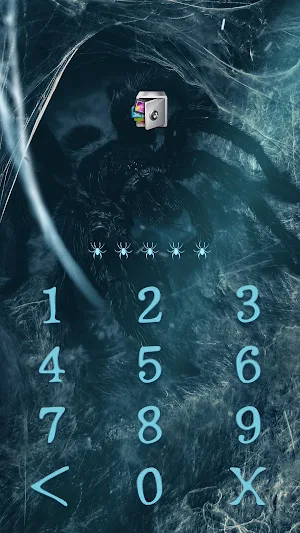 AppLock Live Theme Spider Screenshot 1