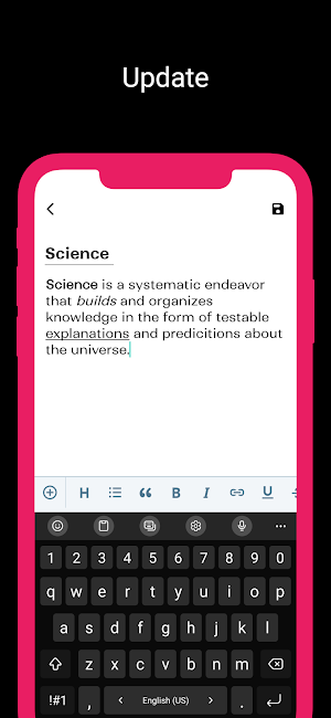 Note App Shukrullo Screenshot 2