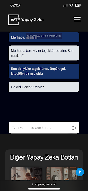 WTF Yapay Zeka Screenshot 0