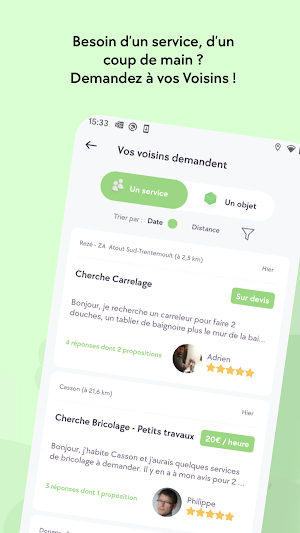 AlloVoisins - le coup de pouce du quotidien Screenshot 0