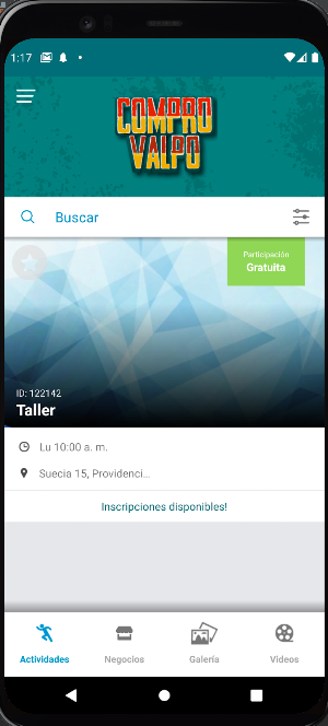 Compro Valpo Screenshot 2