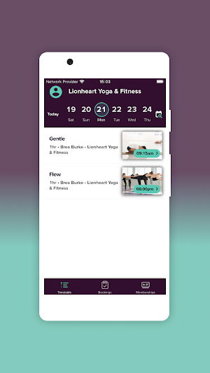 Lionheart Yoga & Fitness Screenshot 1