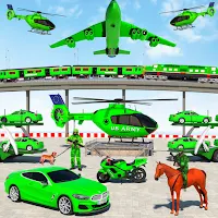 Army Car Transport Truck Sim