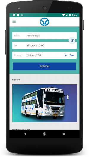 Mahalaxmi Travels Screenshot 1
