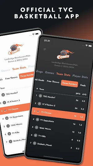 TVC Comets Screenshot 3