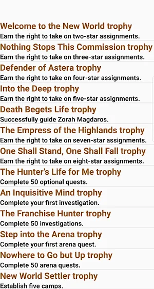 Monster Hunter World Trophies Screenshot 2