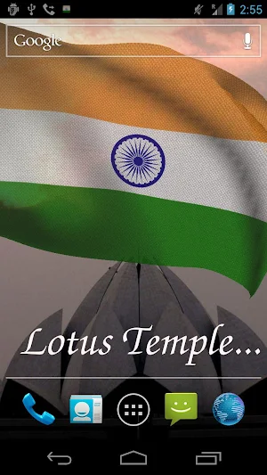 India Flag Live Wallpaper Screenshot 3