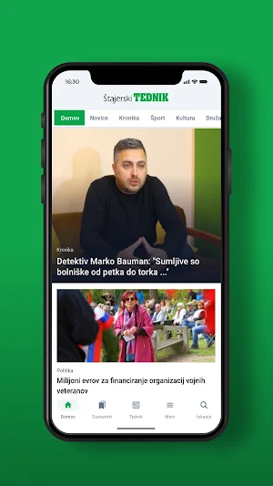Štajerski tednik Screenshot 0