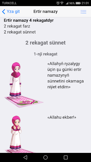 Namaz Kitaby Screenshot 2