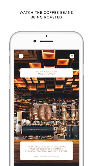 Starbucks Reserve New York Screenshot 2