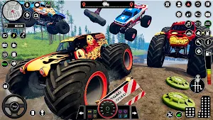 US Monster Truck Games 3D 4x4 Screenshot 2