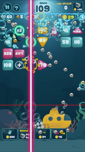 Sea Block - Brick Breaker Screenshot 3