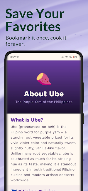 Ube Recipe & Cooking Guide Screenshot 3