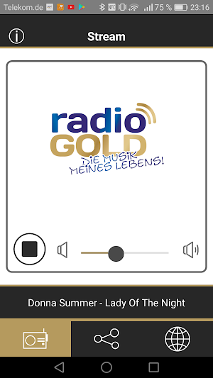 radio GOLD Screenshot 1