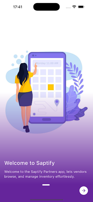Saptify Partners Screenshot 0