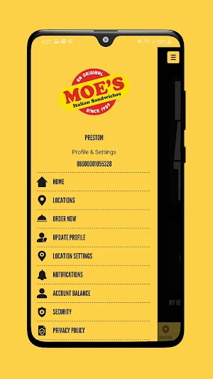 Moe's Italian Sandwiches Screenshot 2