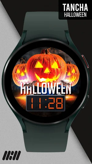 Tancha Halloween Watch Face Screenshot 1
