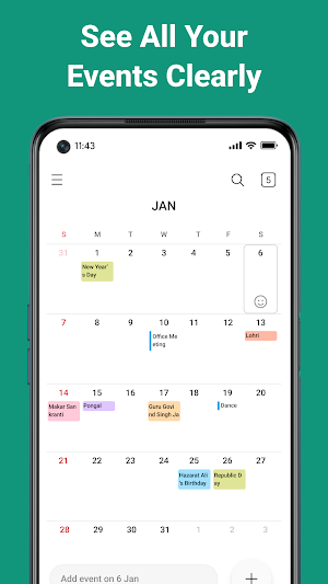 Calendar Screenshot 0