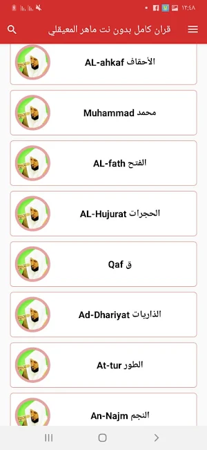 maher muaiqly Offline Quran‏ Screenshot 0