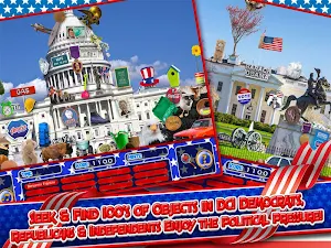 Hidden Objects Washington DC Screenshot 1