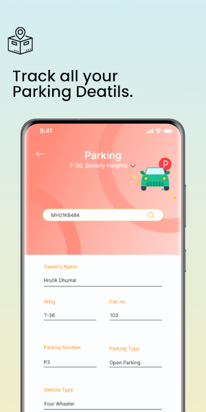 BHRE Society Management App Screenshot 2