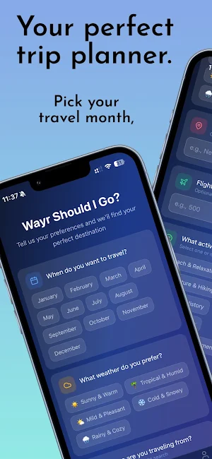Wayr - Travel Recommendations Screenshot 0