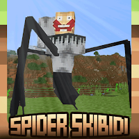 Skibidi Spider mod for MCPE