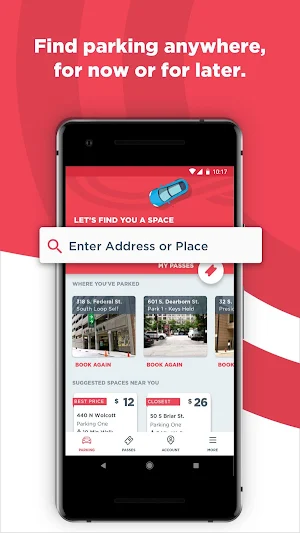 ParkWhiz- #1 Parking App Screenshot 0