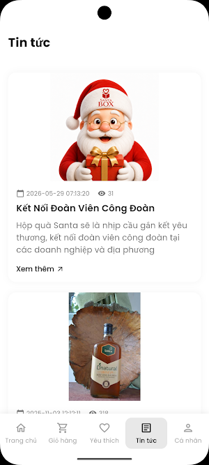 Santabox - Quà tặng Santa Screenshot 2