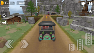 Rickshaw Climb on Mountain Screenshot 1