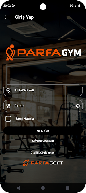 Parfa GYM Screenshot 0