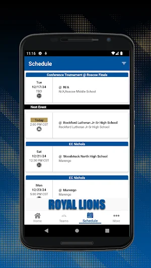 Rockford Christian Royal Lions Screenshot 1