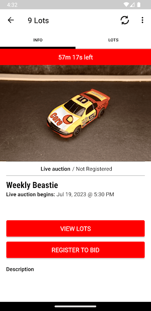 Auction Central Screenshot 1