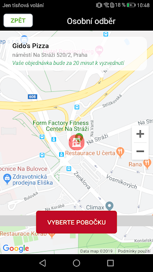 Gido's Pizza Praha Screenshot 1