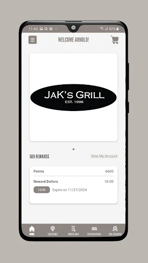 509 Hospitality Rewards Screenshot 1