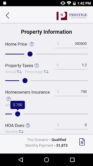 Prestige Home Mortgage Screenshot 2