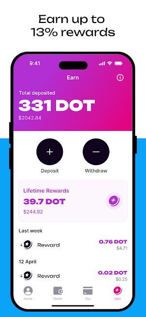 Polkadot App Screenshot 1