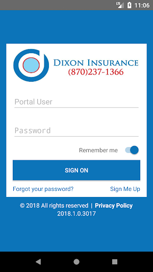 Dixon Insurance Svcs Online Screenshot 0