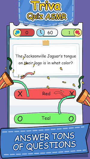 Trivia Quiz ASMR - Logic Game Screenshot 2