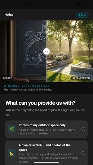 Hadaa: AI Landscape Design Screenshot 1