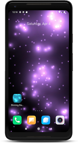Shining Dots Live Wallpaper Screenshot 1