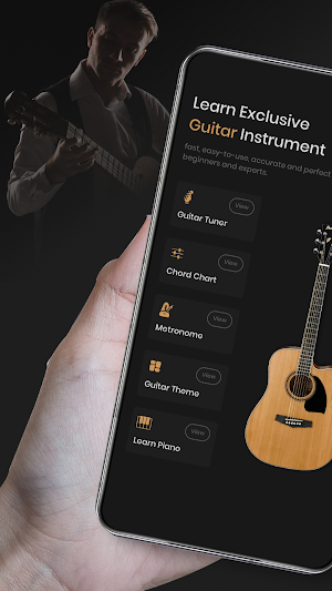 Guitar Tuner - Learn Guitar Screenshot 1